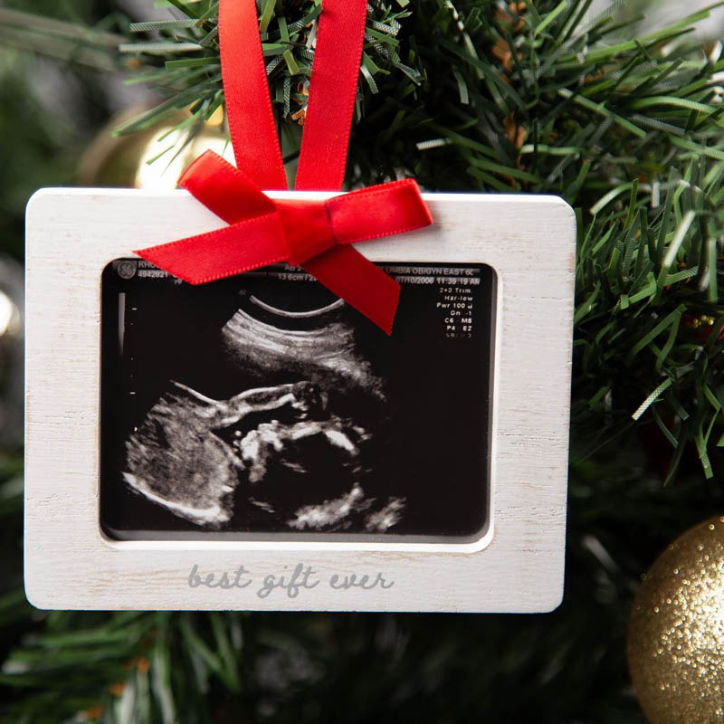 Best Gift Ever Sonogram Ornament
