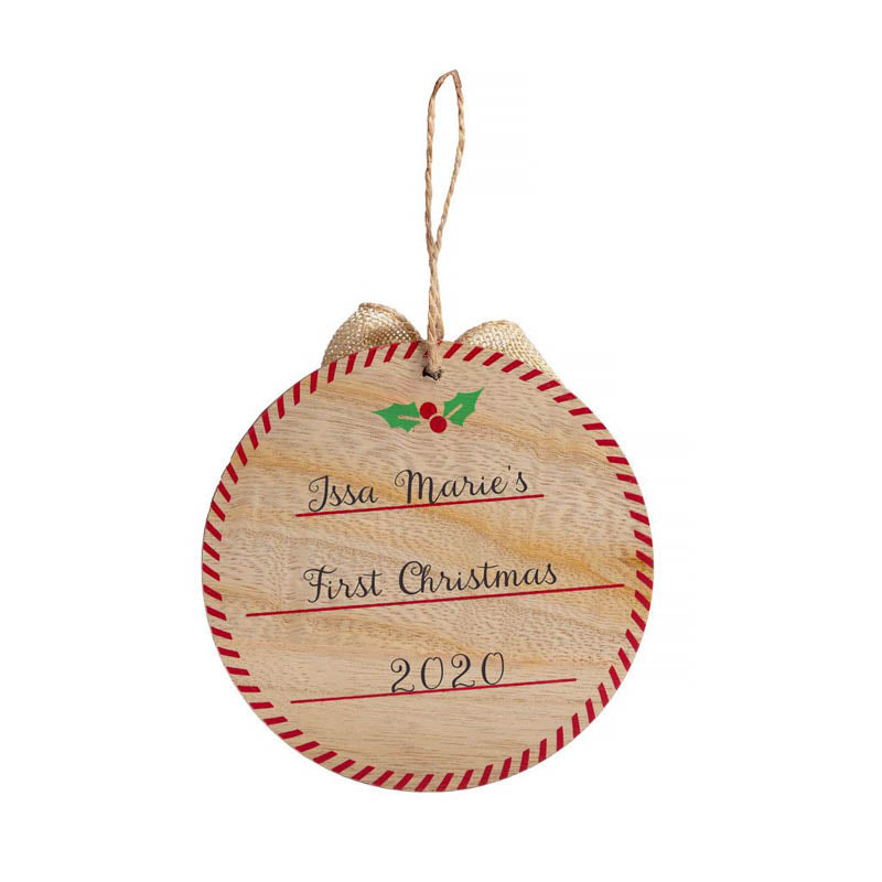 My First Christmas Fill in Ornament | Snuggle Bugz | Canada's Baby Store