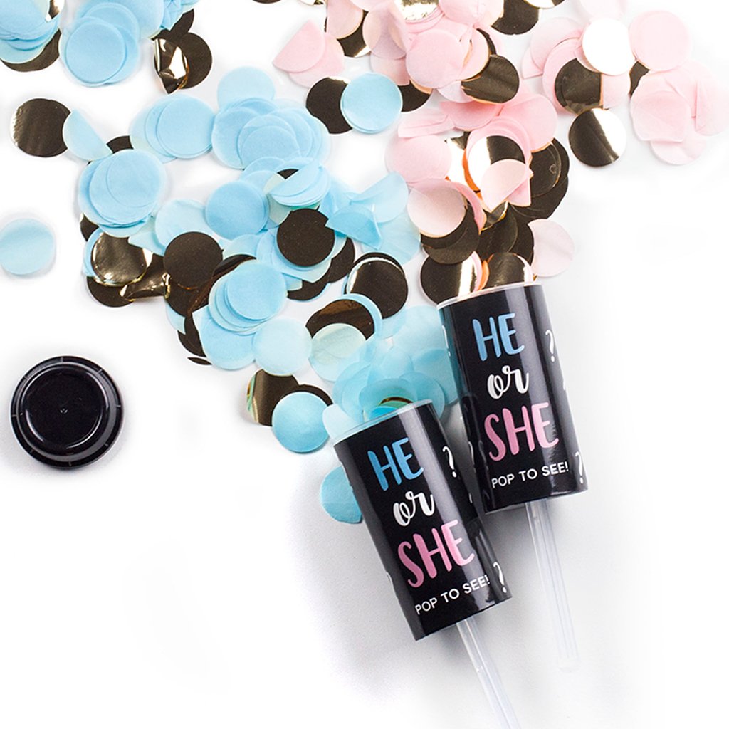 Gender Reveal-Confetti Pop