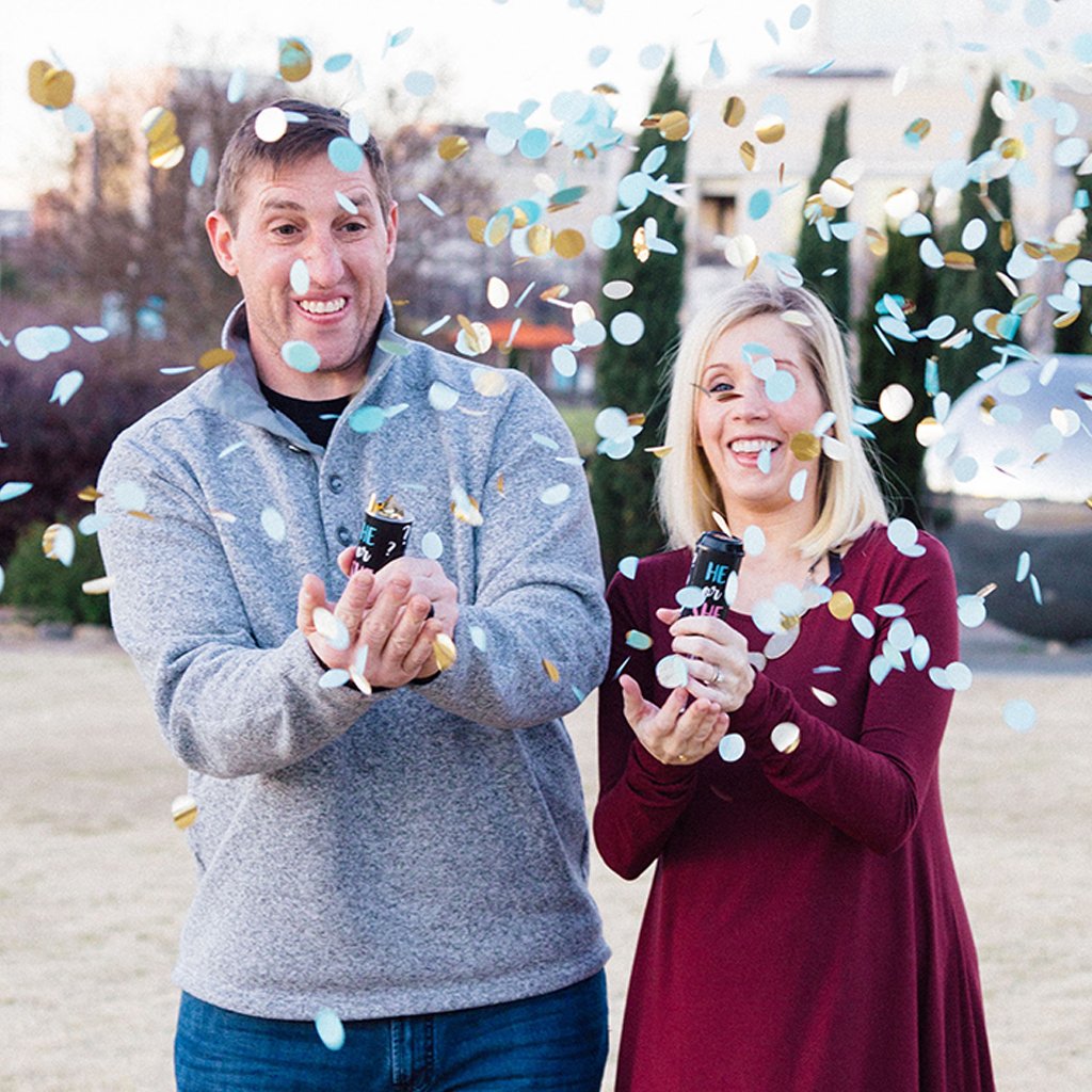 Gender Reveal-Confetti Pop