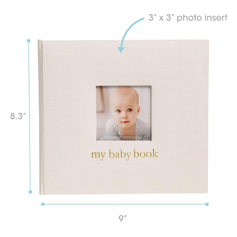 Linen Baby Memory Book