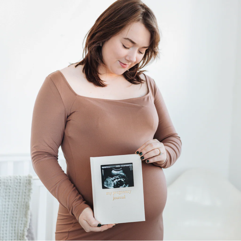 Linen Pregnancy Journal