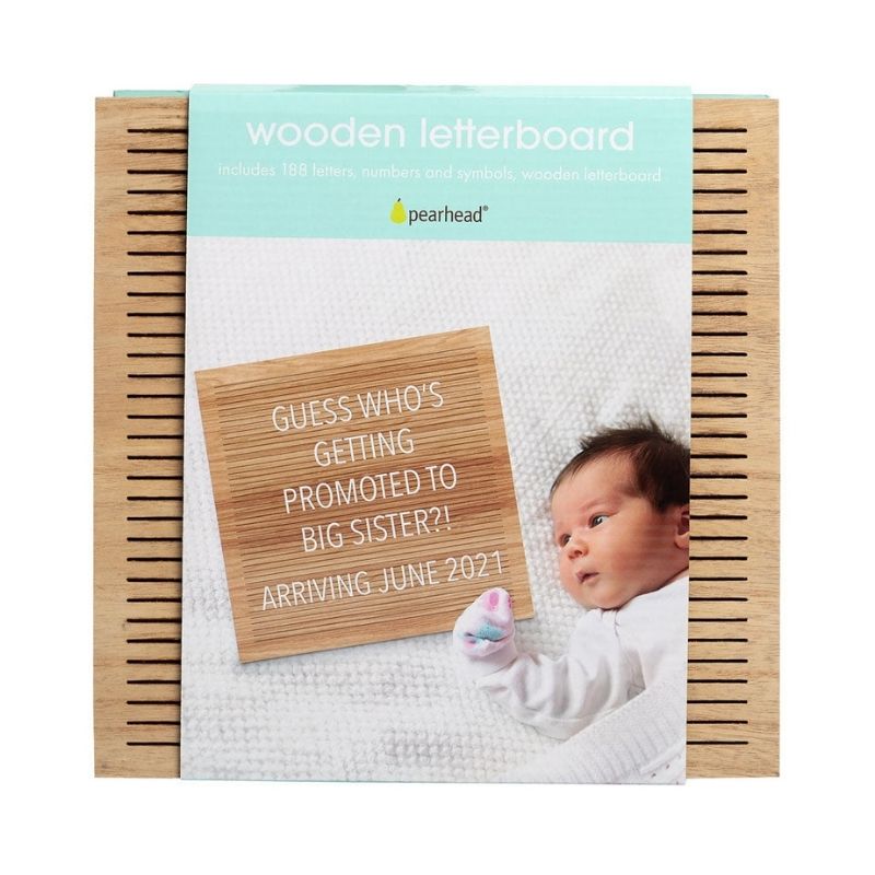 Wooden Letterboard Set