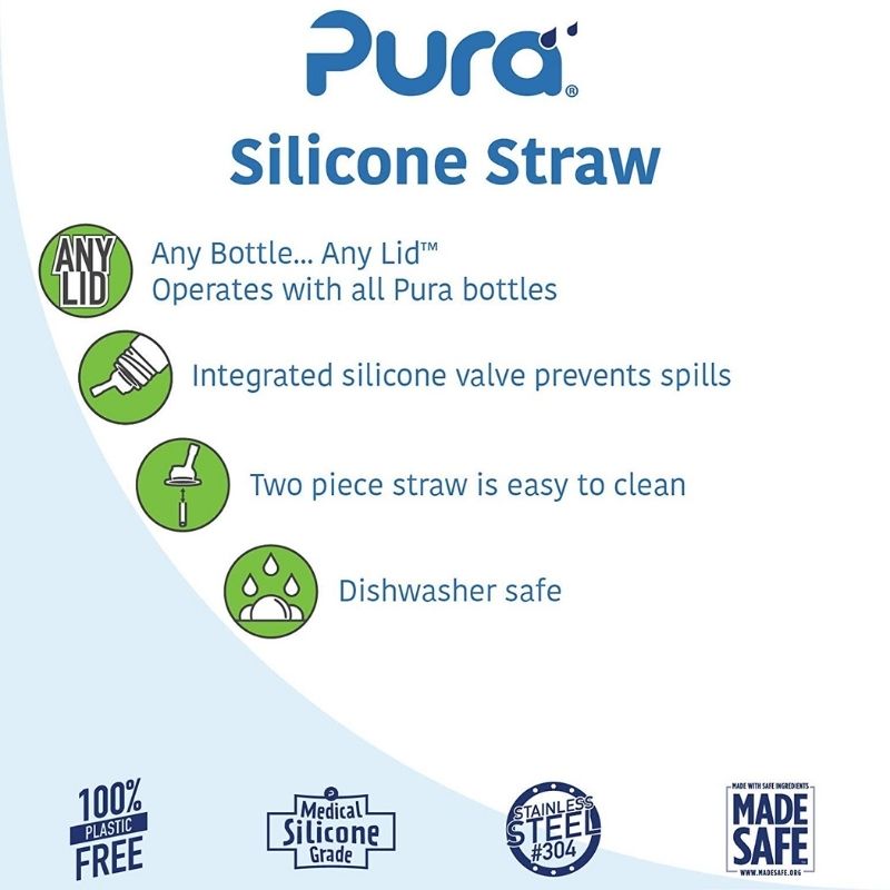 Silicone Straw-Clear