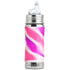 Kiki Sippy Bottle - 325ml Pink Swirl