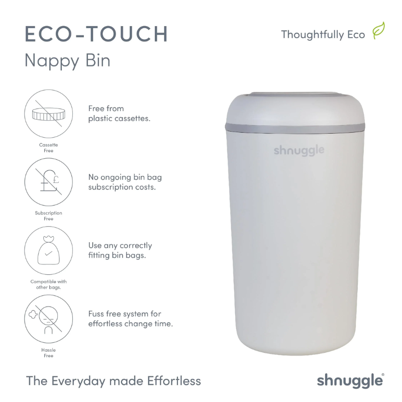 Eco-Touch Nappy Bin Diaper Pail