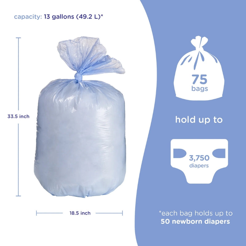 Ubbi - Lot de 3 sacs biodégradables
