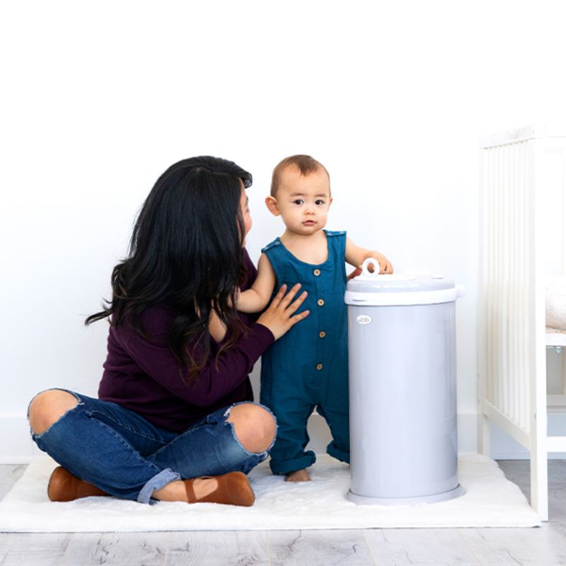 Seau à couches en acier