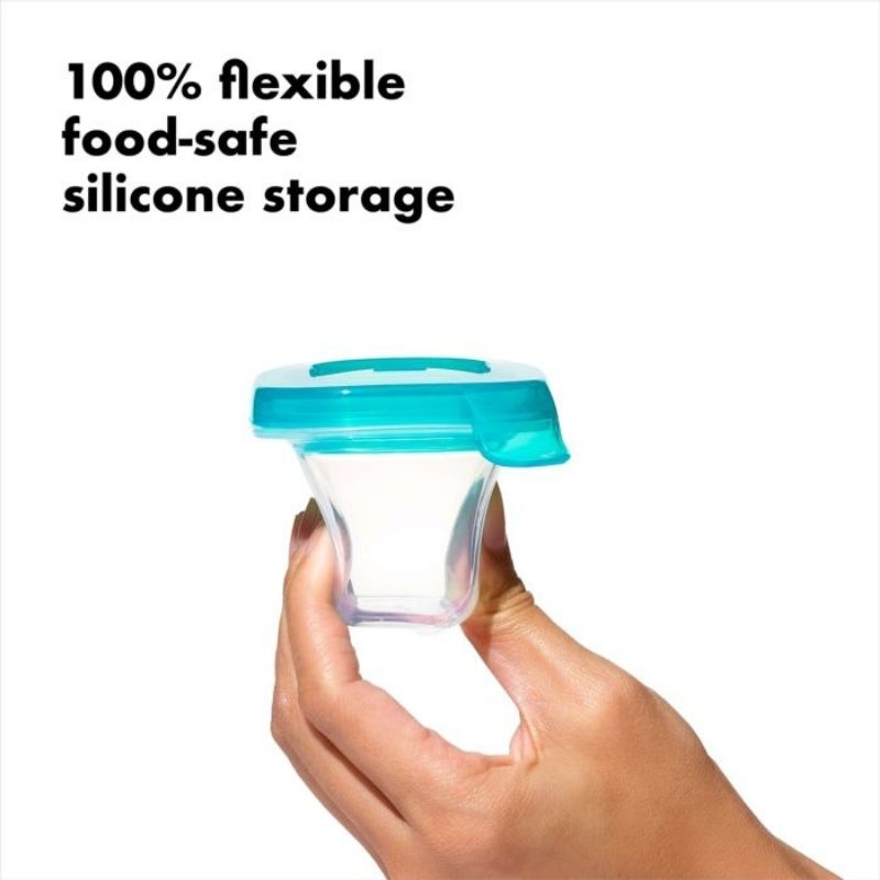 Baby Blocks Silicone Freezer Storage Containers