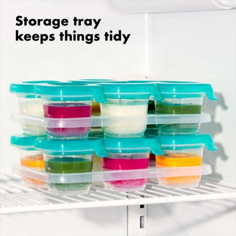 Baby Blocks Silicone Freezer Storage Containers