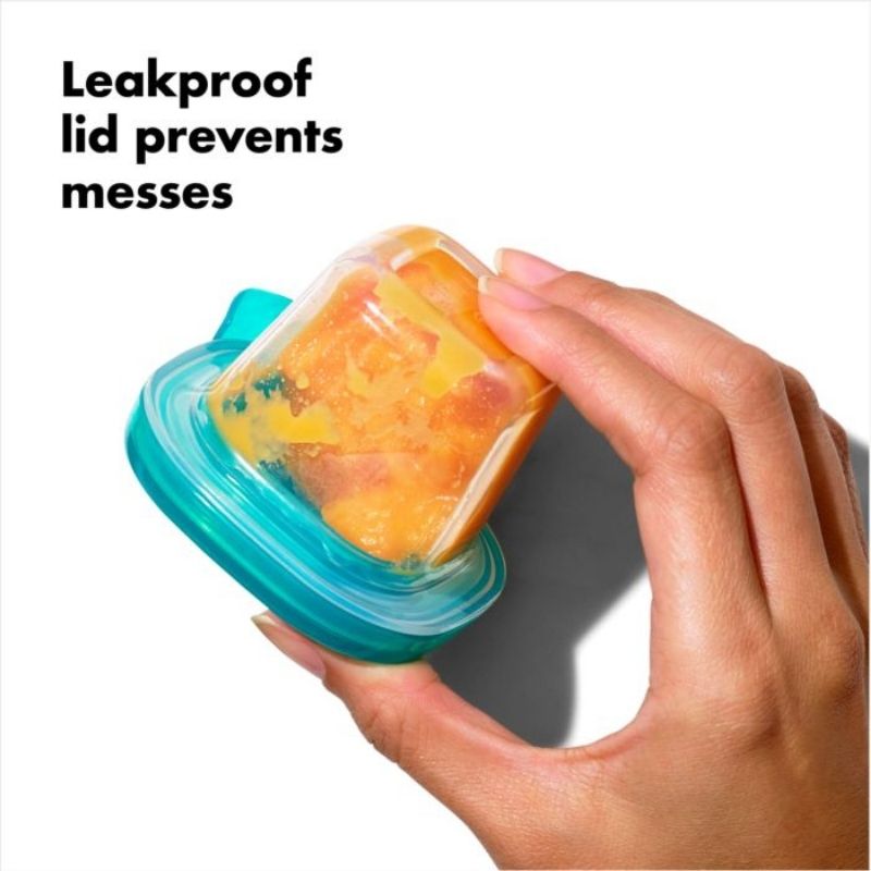 Baby Blocks Silicone Freezer Storage Containers