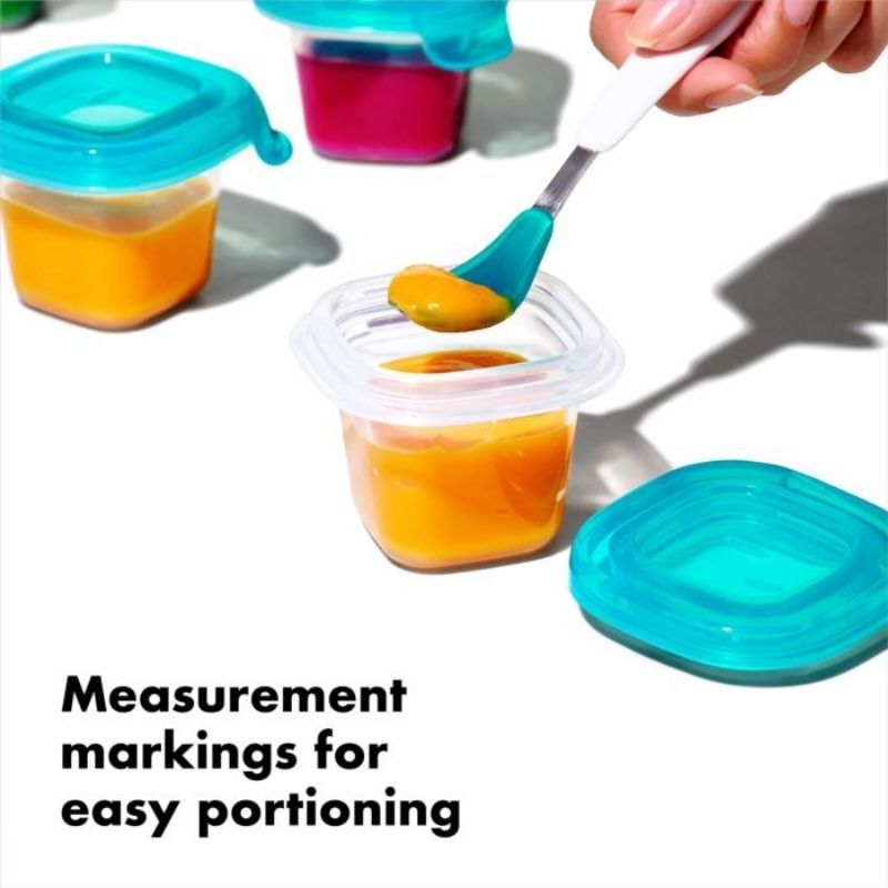 Baby Blocks Silicone Freezer Storage Containers