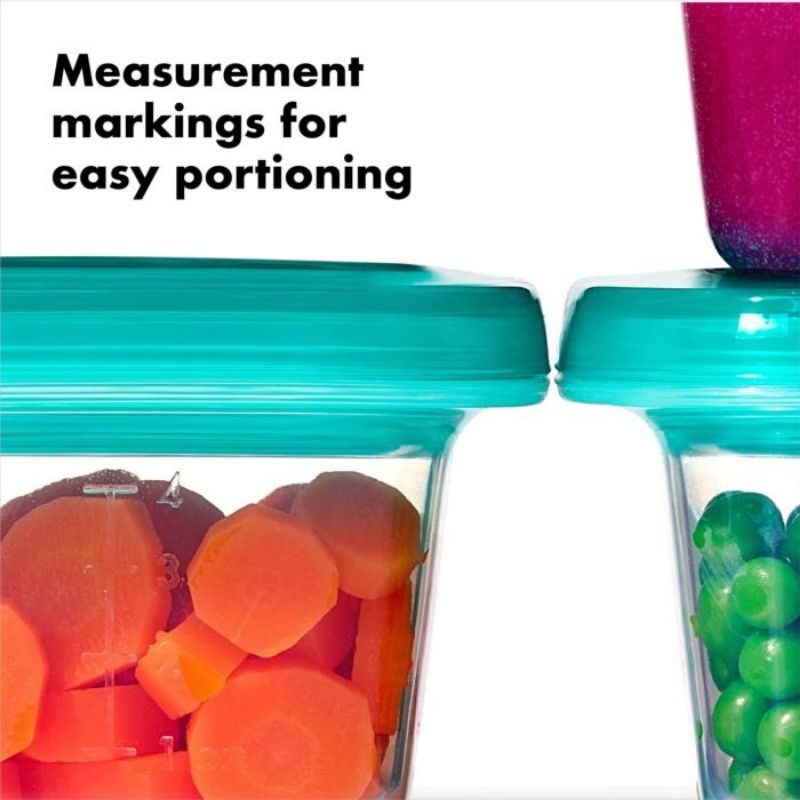 Baby Blocks Silicone Freezer Storage Containers