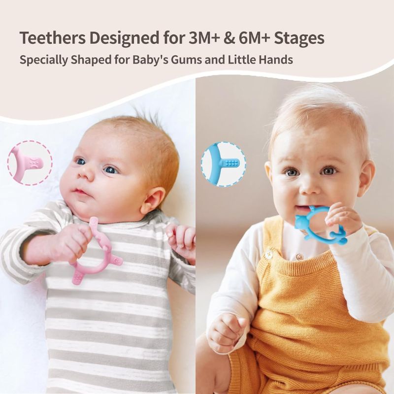 Silicone Teether Set