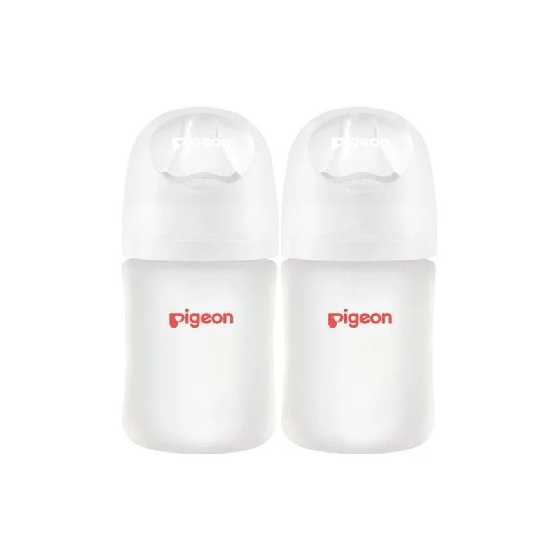 Silicone Coated Glass Baby Bottle