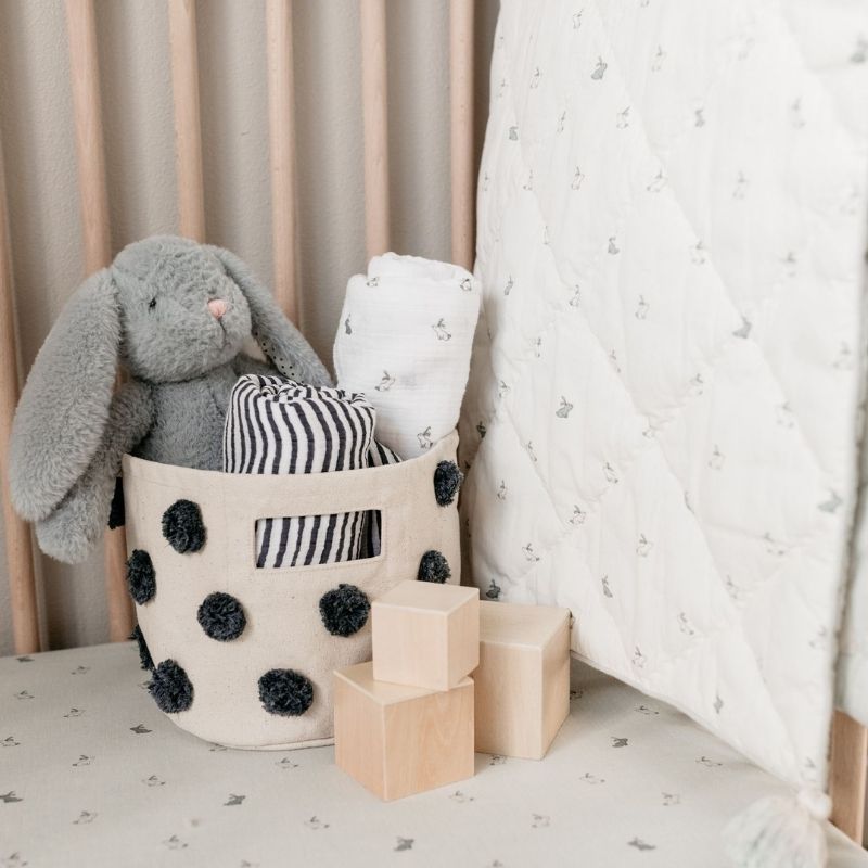 Hatchlings Crib Sheet Bunny