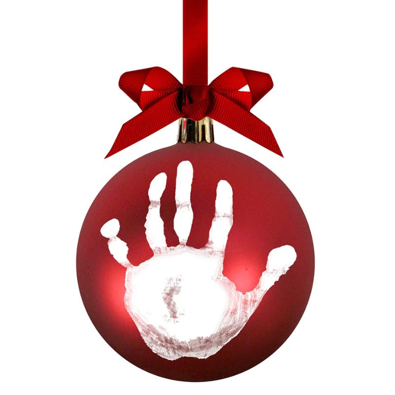 Babyprints Christmas Ball Ornament