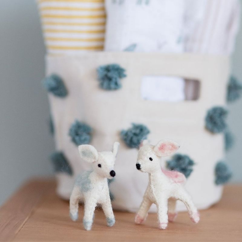 Pom Pom Basket - Mini