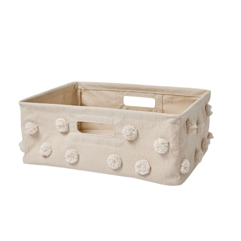 Pom Pom Basket - Hideaway Natural