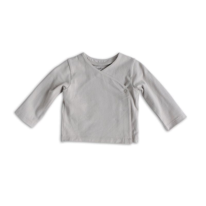 Essentials Wrap Cardigan Dove Grey