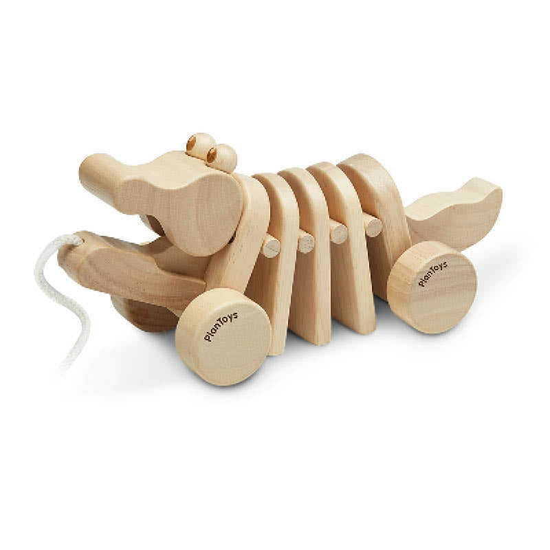Wooden Dancing Alligator