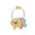 Baby Key Rattle pastel