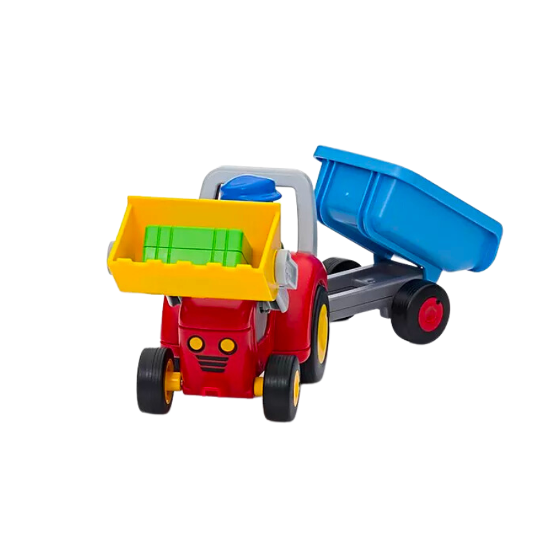 Playmobil - Tracteur avec remorque