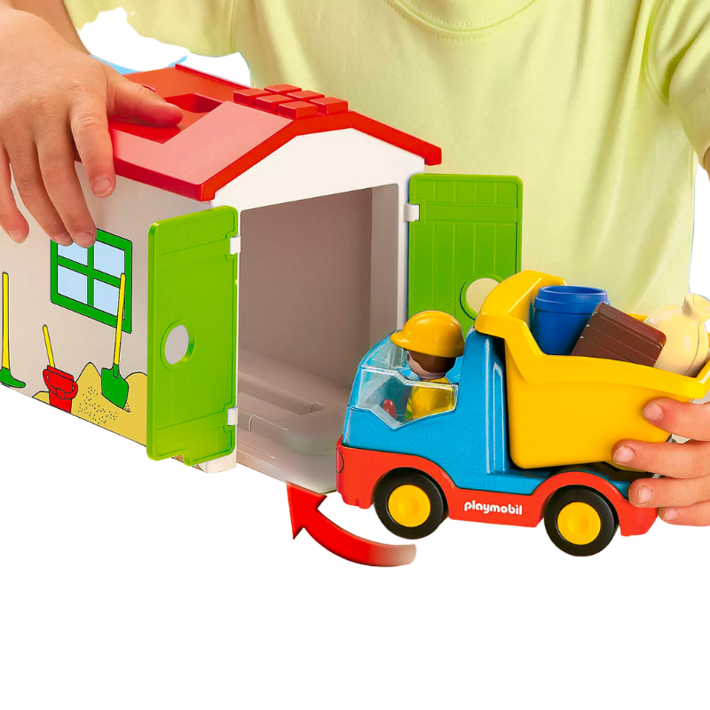 Dump Truck with Garage