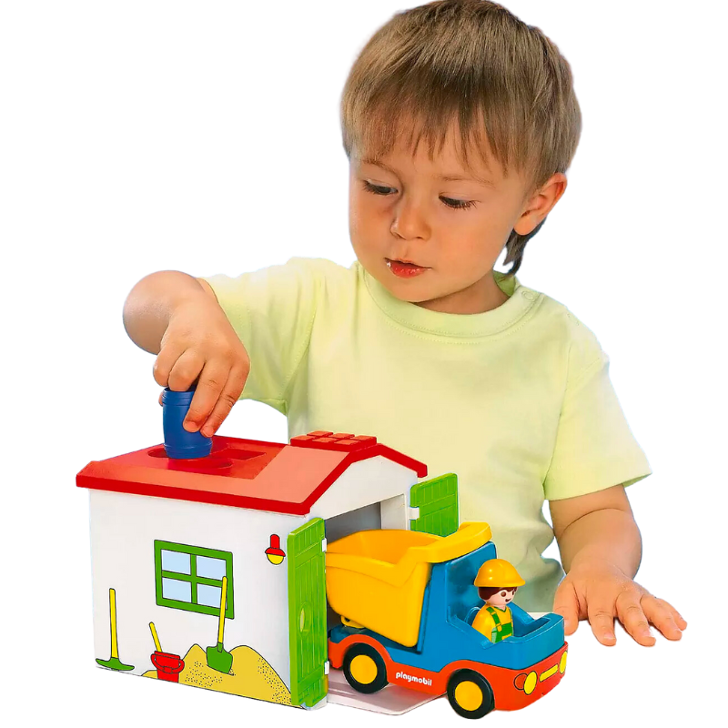Dump Truck with Garage