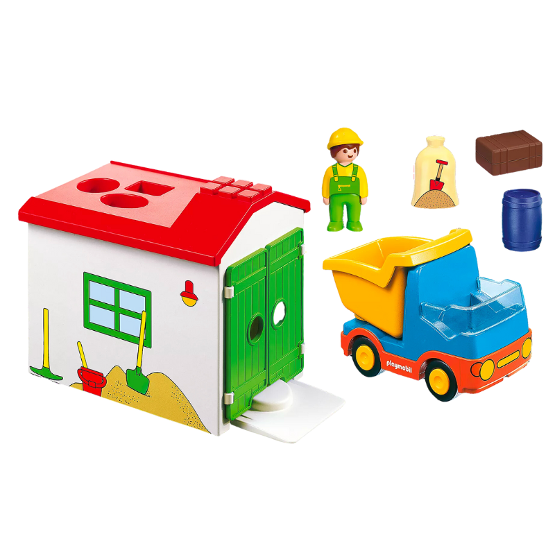 Dump Truck with Garage