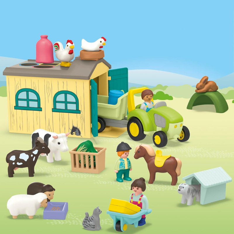 Junior: Farm Adventure with Tractor, Trailer and Animal Friends