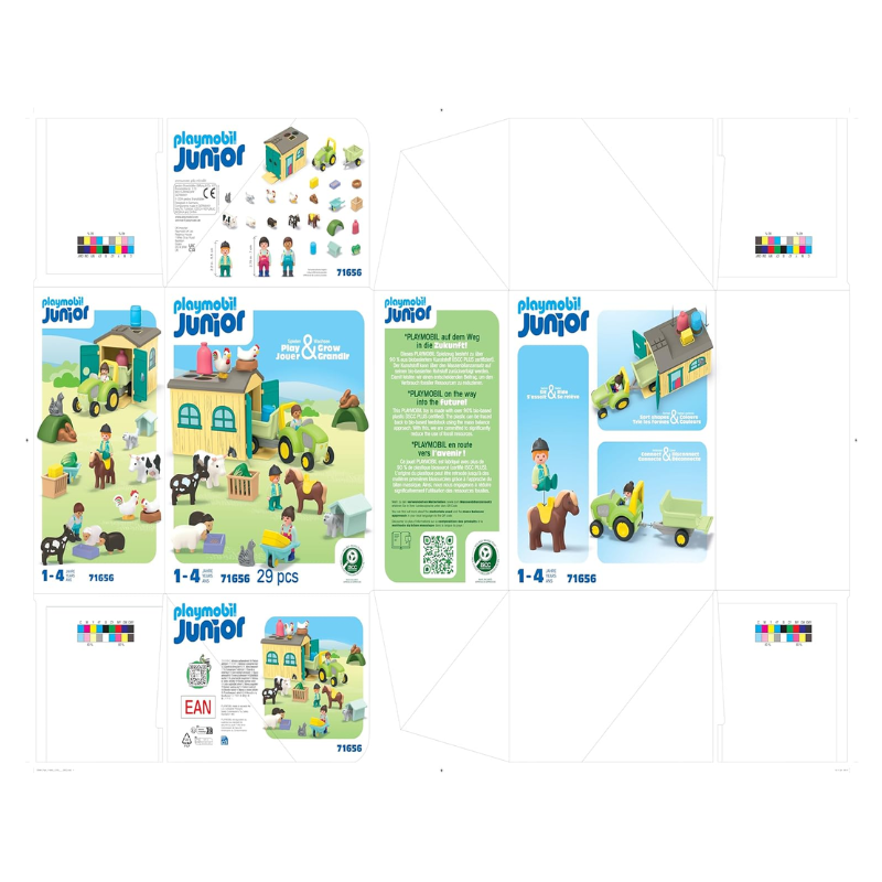 Junior: Farm Adventure with Tractor, Trailer and Animal Friends