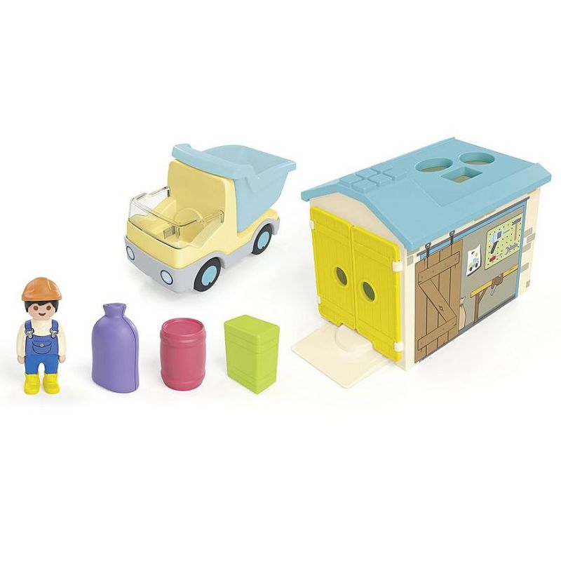 JUNIOR: Construction Truck with Garage