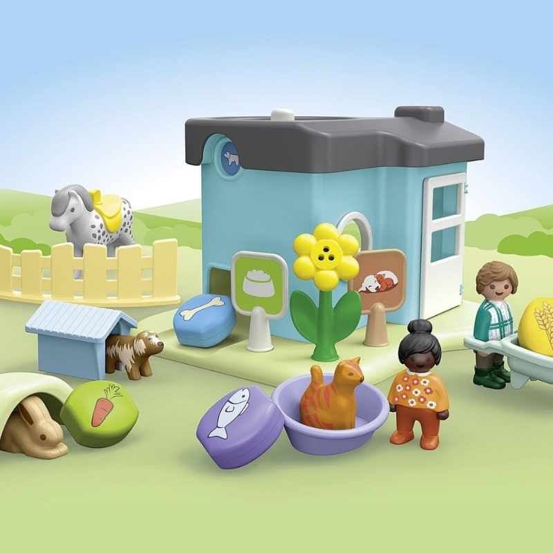 Animal Home with Treat Dispenser