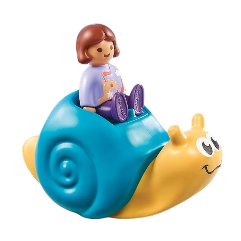 Baby Rocking Snail 1.2.3: Rocking Snail with Rattle | Snuggle Bugz | Canada's Baby Store