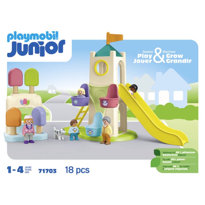 Adventure Tower with Ice Cream Booth