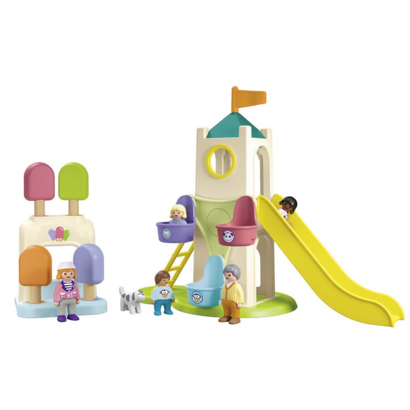 Adventure Tower with Ice Cream Booth
