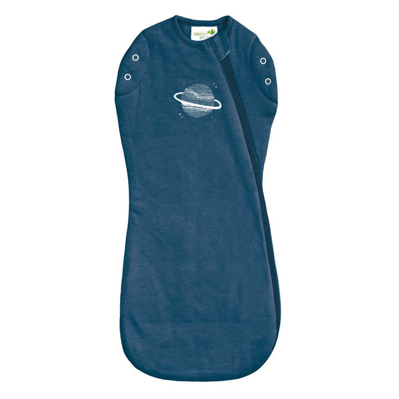 Quilted Bamboo Sleep Bag - 1.0 Tog navy