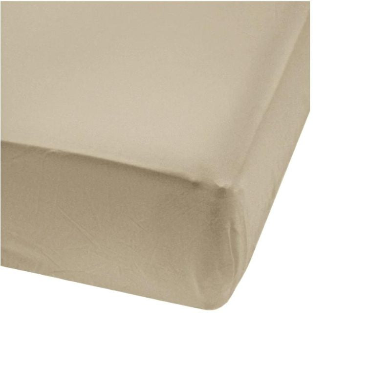 Bamboo Fitted Sheet  Taupe