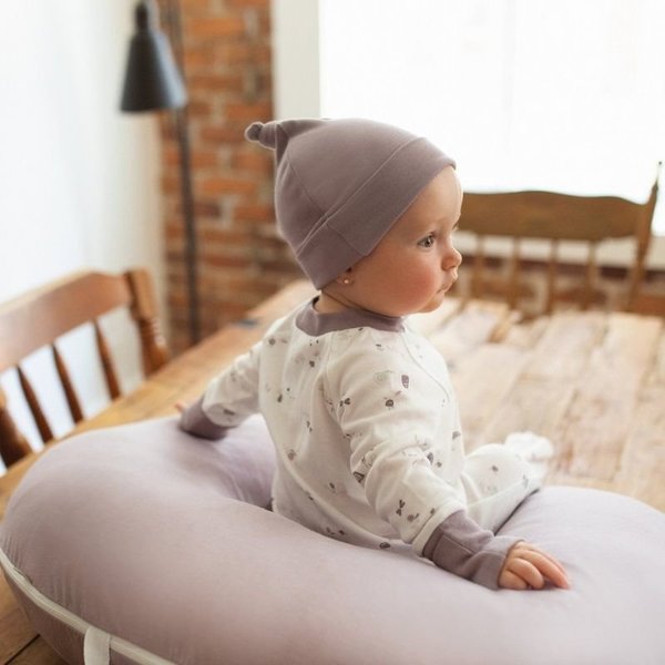 Bamboo Nursing Pillow  Pebble