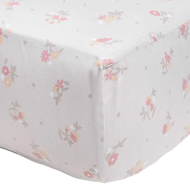 Cotton Fitted Crib Sheet