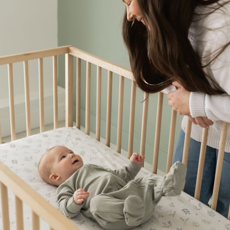 Fitted Flannel Crib Sheet