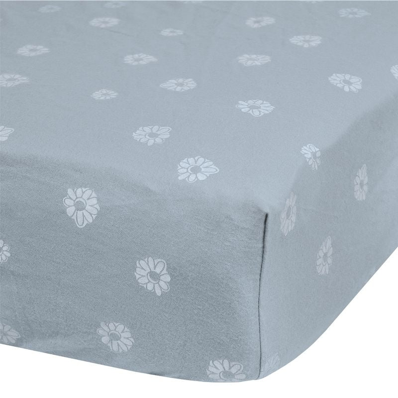Fitted Flannel Crib Sheet