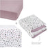 4-Piece Cotton Crib Set Floral