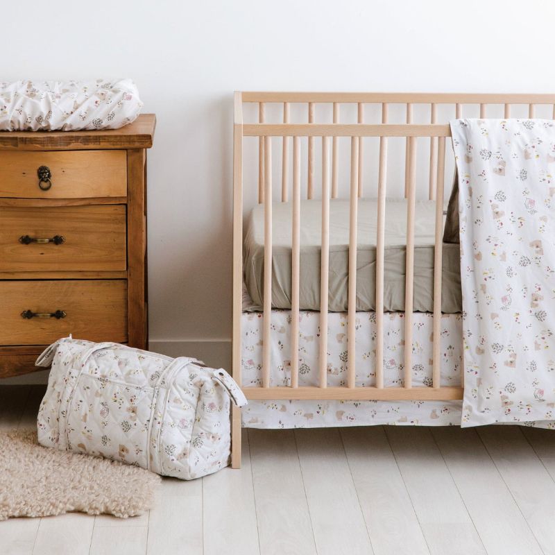 4 Pieces Crib Set