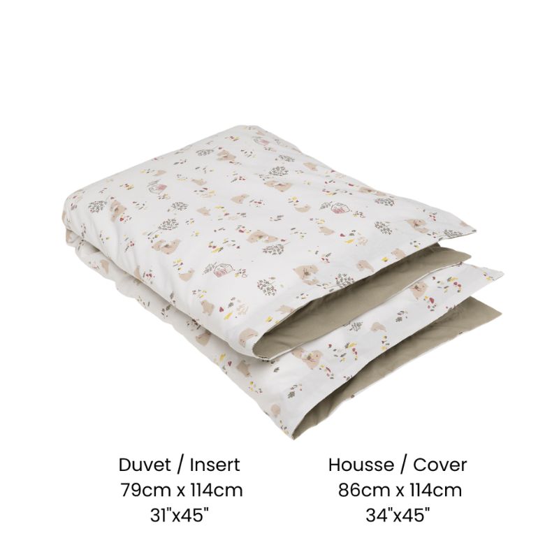 4 Pieces Crib Set
