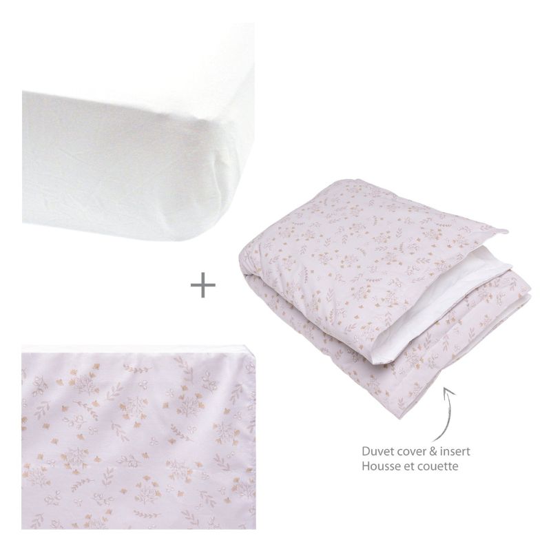 4 Pieces Crib Set