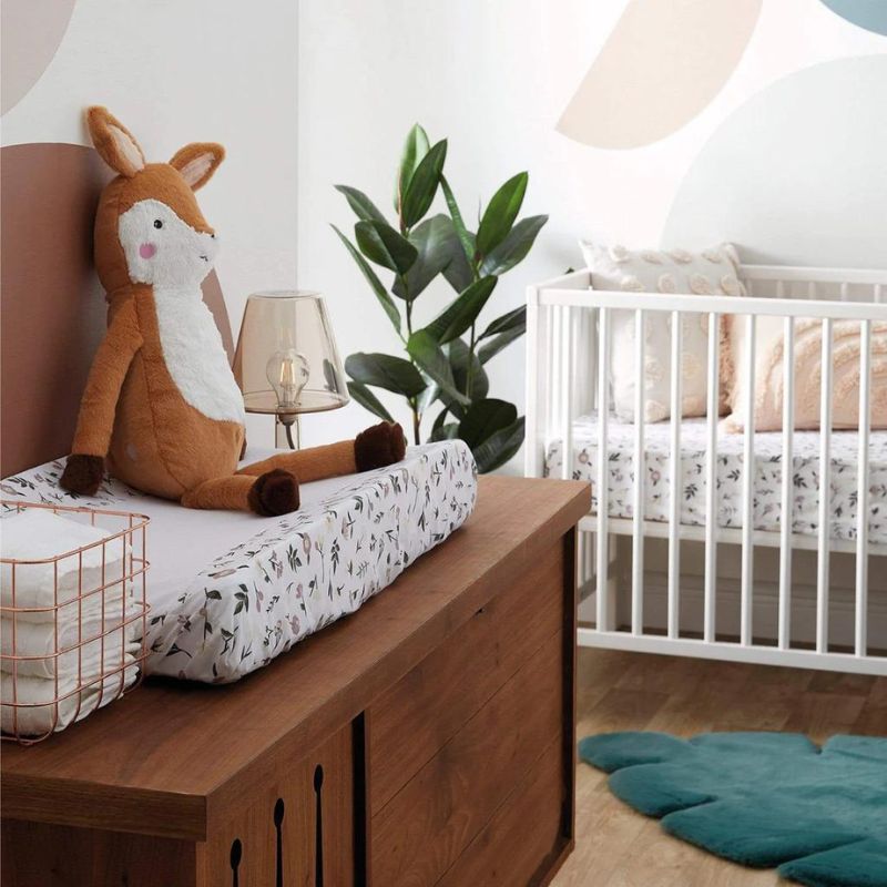 Change Pad Cover Floral