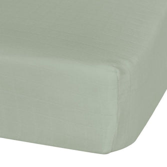 Cotton Muslin Fitted Sheet