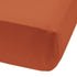 Cotton Muslin Fitted Sheet Copper